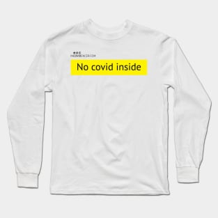 No Covid Inside (light edition) Long Sleeve T-Shirt